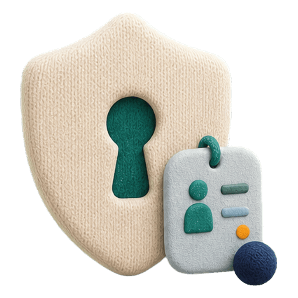 Secure workspace illustration